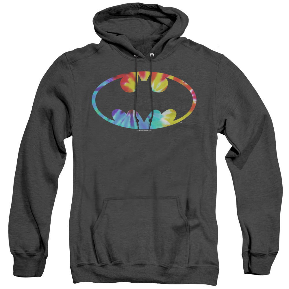 Batman Comics Tie Dye Batman Logo Men's Pull-Over Hoodie