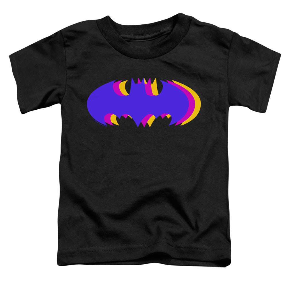 Batman Comics Tri Colored Symbol Toddler 18/1 Cotton Short-Sleeve T-Shirt