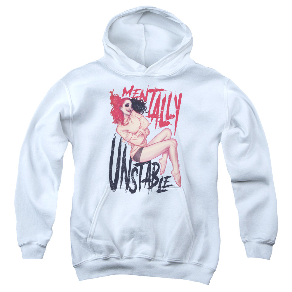 Batman Comics Unstable Youth Cotton Poly Pull-Over Hoodie