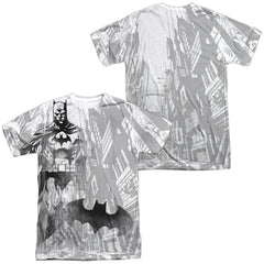 Batman Comics Vigilance Men's Regular Fit Polyester Short-Sleeve T-Shirt