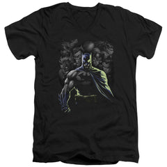Batman Comics Villains Unleashed Men's 30/1 Cotton Slim V-Neck T-Shirt