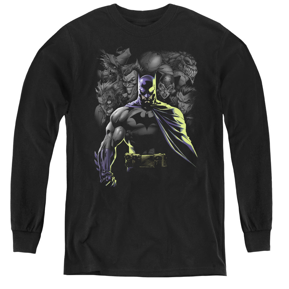 Batman Comics Villains Unleashed Youth Long-Sleeve T-Shirt