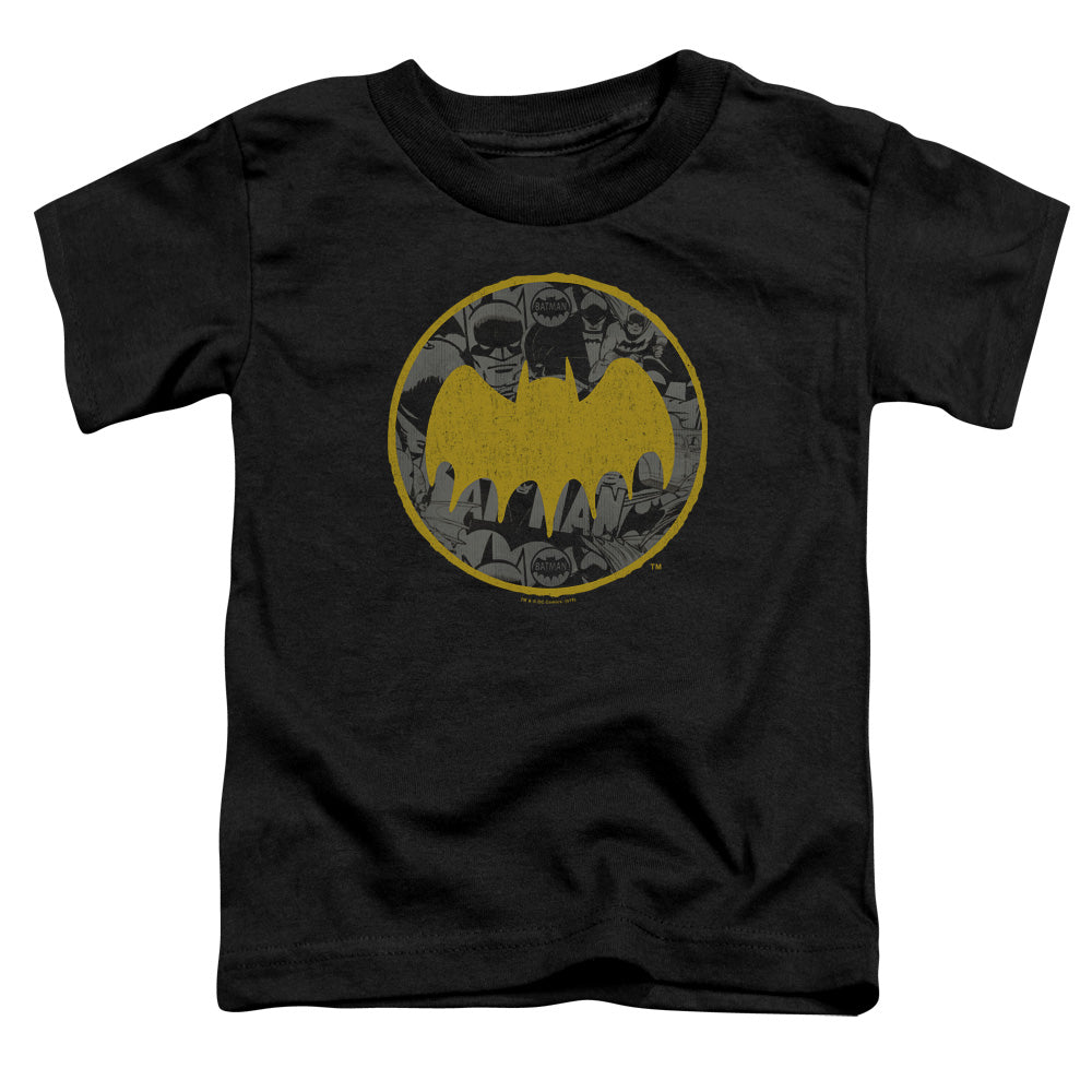 Batman Comics Vintage Symbol Collage Toddler 18/1 Cotton Short-Sleeve T-Shirt