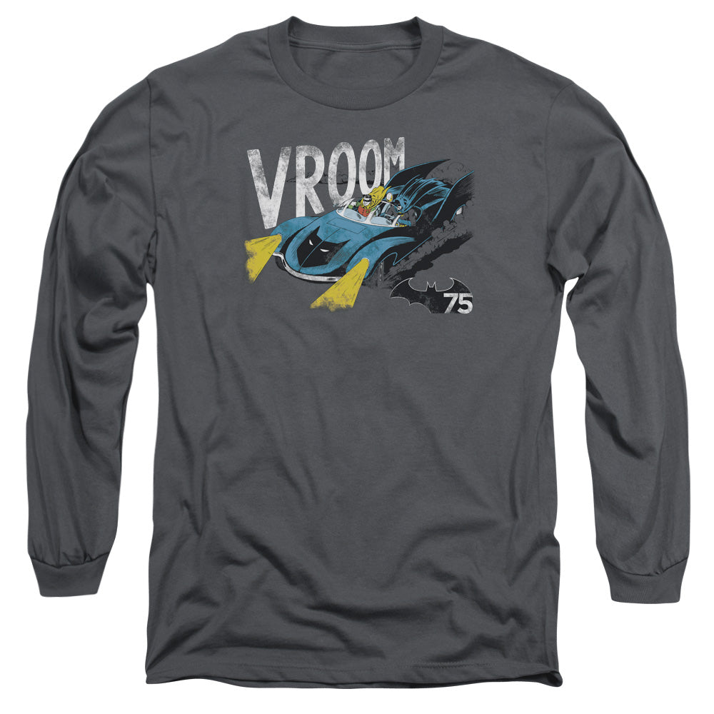 Batman Comics Vroom Men's 18/1 Cotton Long-Sleeve T-Shirt