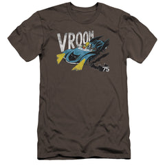 Batman Comics Vroom Men's Ultra-Soft 30/1 Cotton Slim Short-Sleeve T-Shirt
