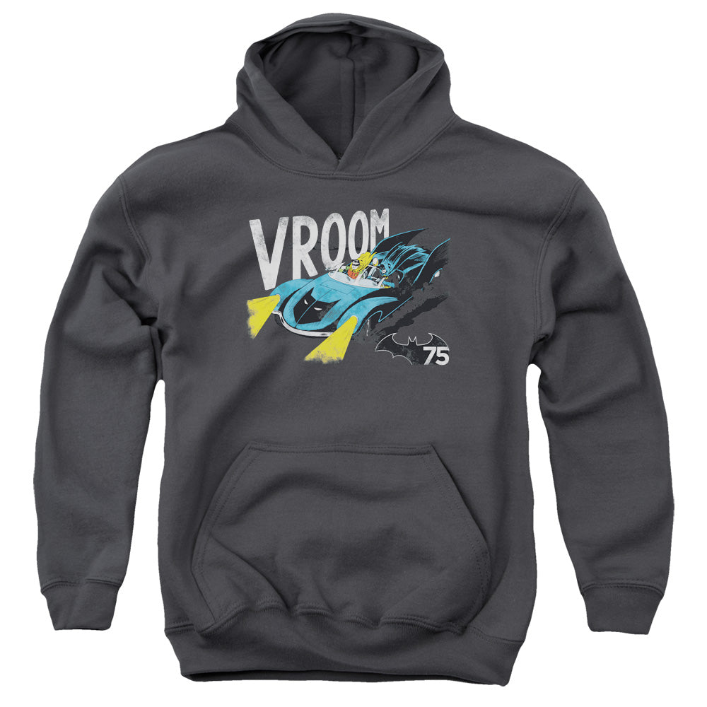 Batman Comics Vroom Youth Cotton Poly Pull-Over Hoodie