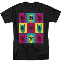 Batman Comics Warhol Batman Men's 18/1 Cotton Short-Sleeve T-Shirt
