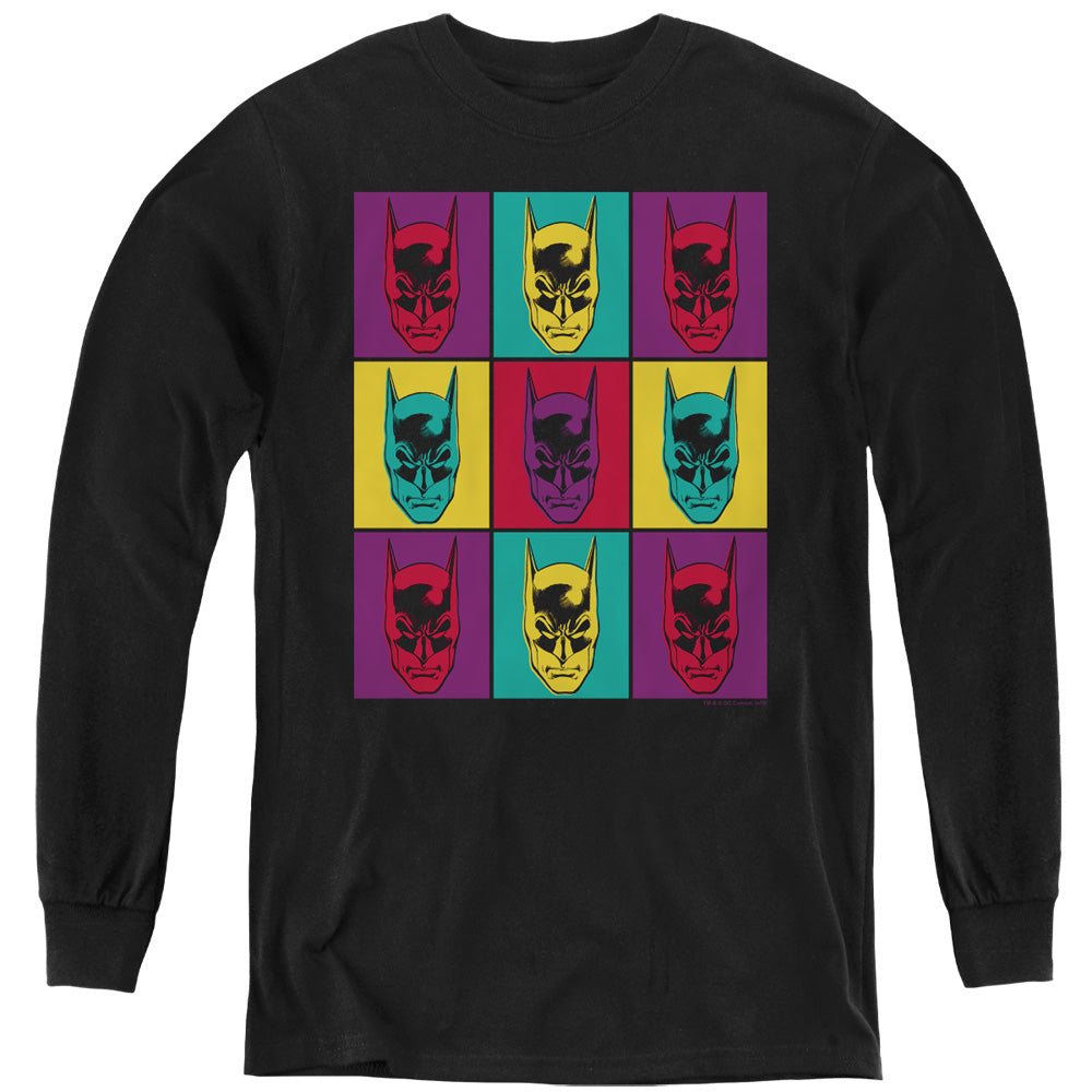 Batman Comics Warhol Batman Youth Long-Sleeve T-Shirt