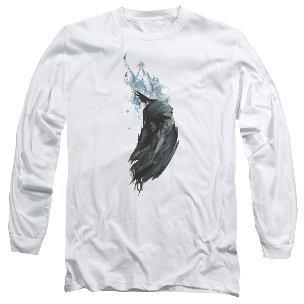 Batman Comics Wash Men's 18/1 Cotton Long-Sleeve T-Shirt