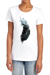 Batman Comics Wash Women's 18/1 Cotton Short-Sleeve T-Shirt