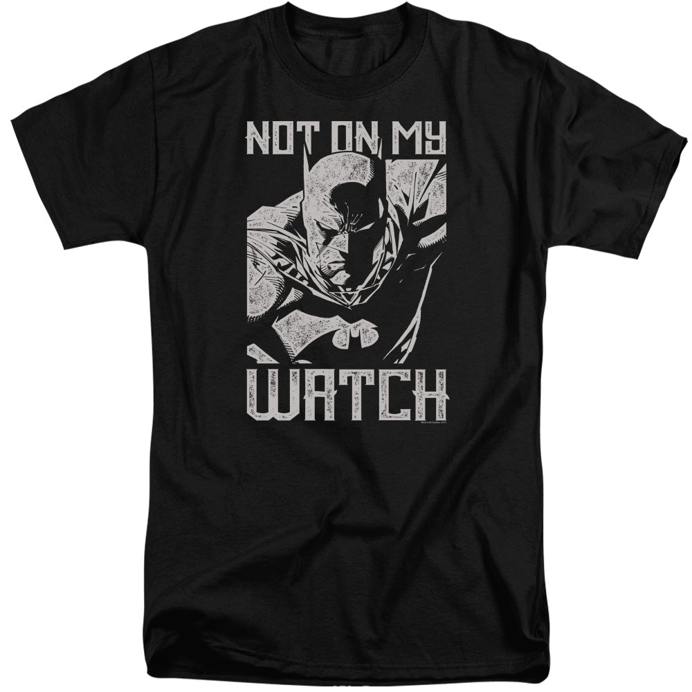 Batman Comics Watch Men's 18/1 Tall Cotton Short-Sleeve T-Shirt