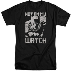 Batman Comics Watch Men's 18/1 Tall Cotton Short-Sleeve T-Shirt
