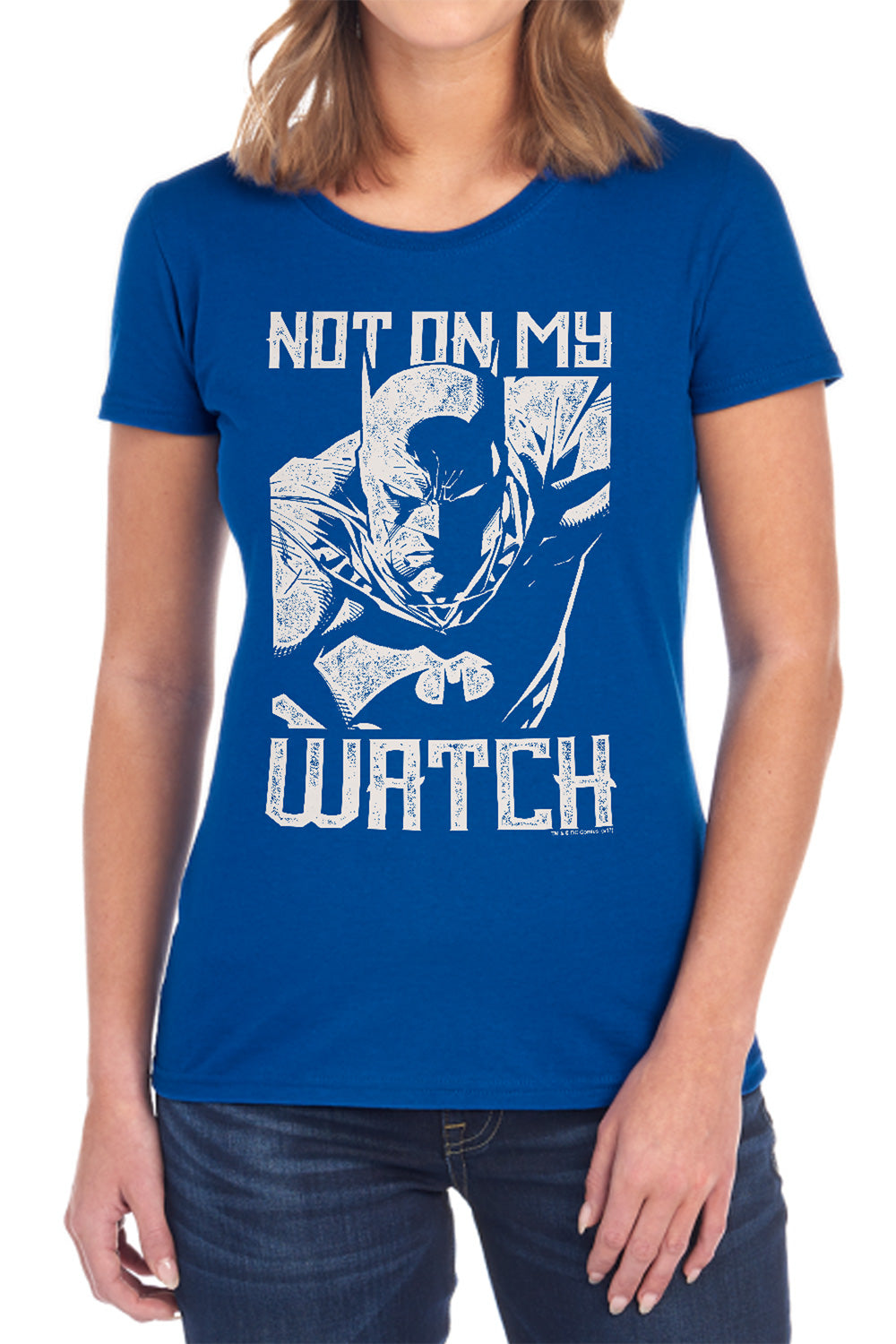 Batman Comics Watch Women's 18/1 Cotton Short-Sleeve T-Shirt