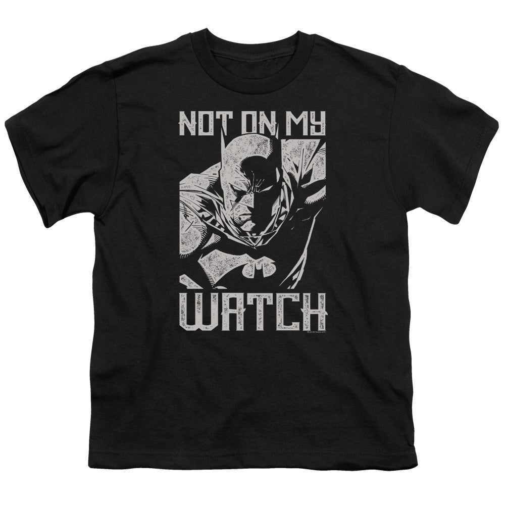 Batman Comics Watch Youth 18/1 100% Cotton Short-Sleeve T-Shirt