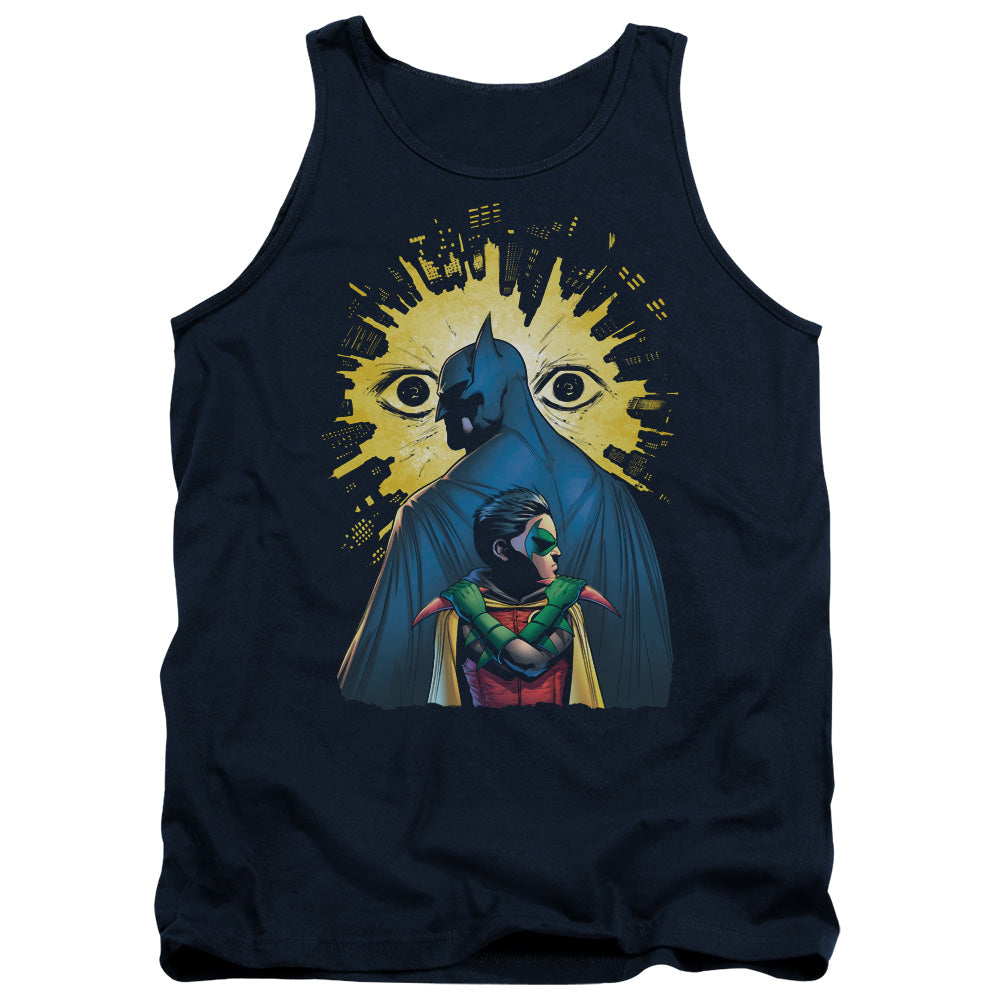 Batman Comics Watchers Men's 18/1 Cotton Tank Top