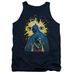 Batman Comics Watchers Men's 18/1 Cotton Tank Top