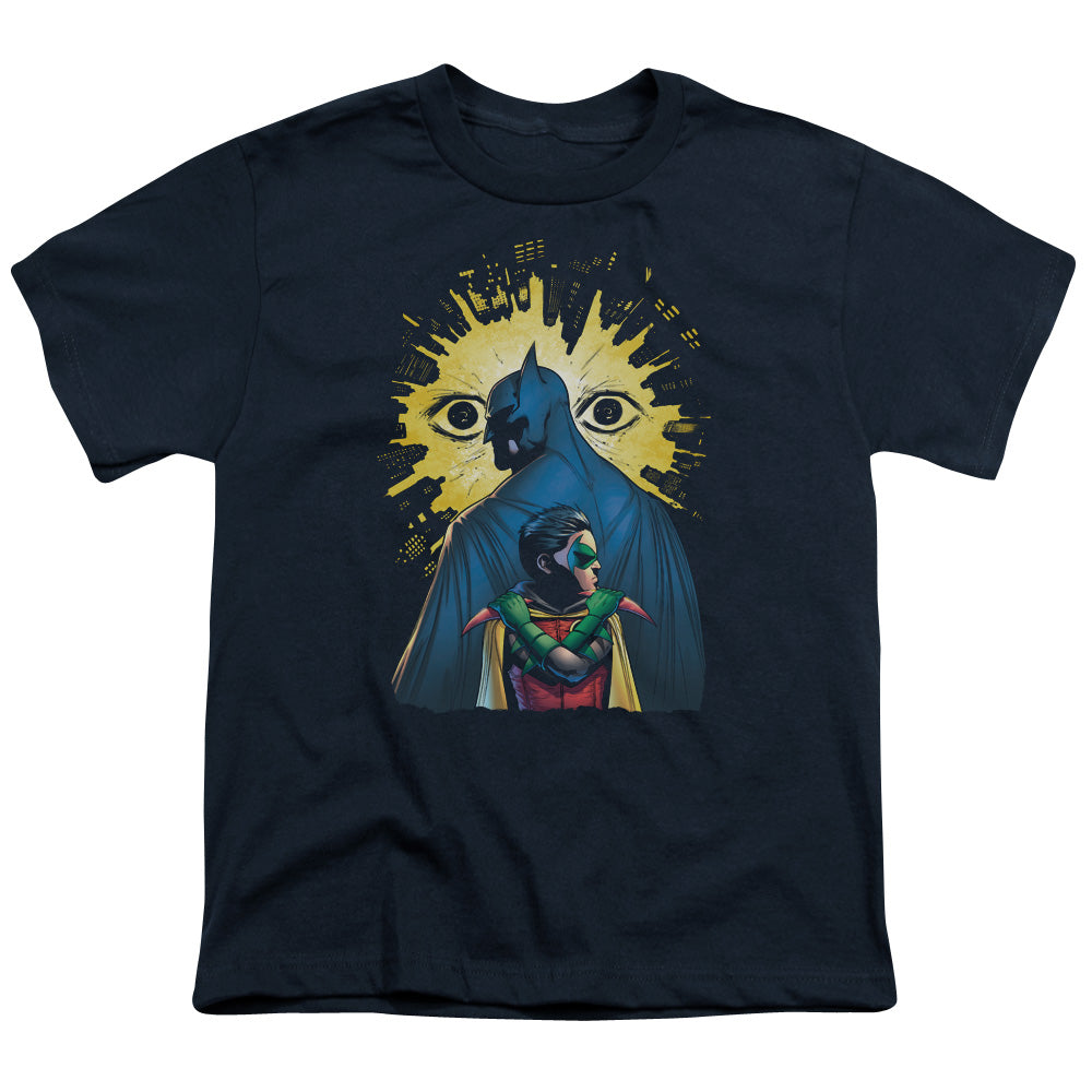 Batman Comics Watchers Youth 18/1 100% Cotton Short-Sleeve T-Shirt