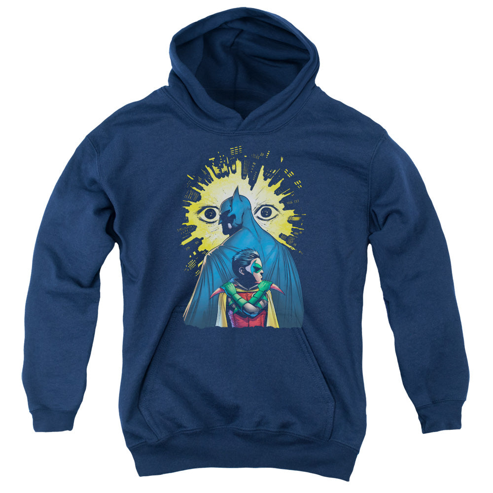 Batman Comics Watchers Youth Cotton Poly Pull-Over Hoodie