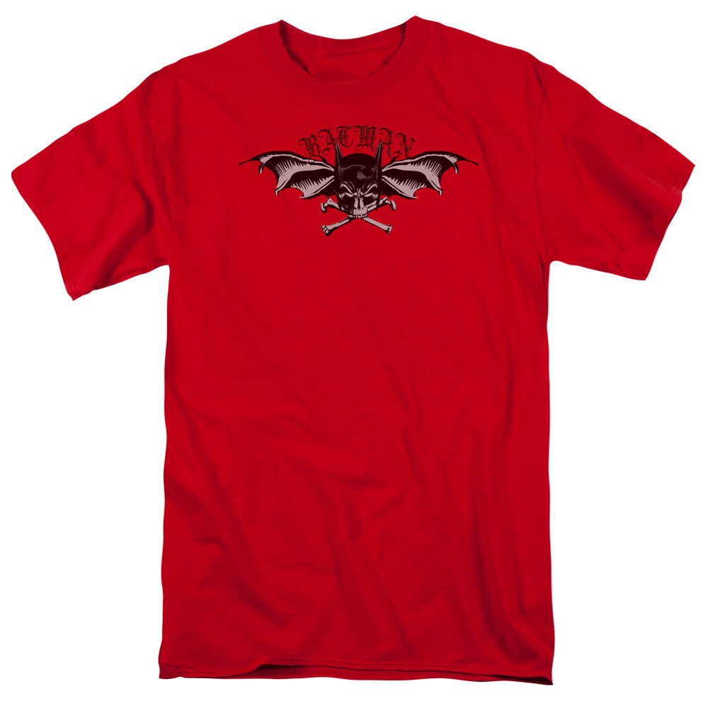 Batman Comics Wings Of Wrath Men's 18/1 Cotton Short-Sleeve T-Shirt