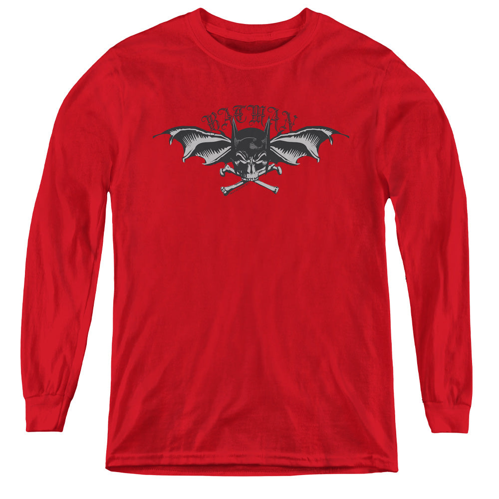 Batman Comics Wings Of Wrath Youth Long-Sleeve T-Shirt
