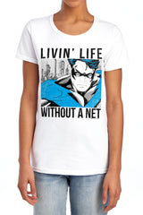 Batman Comics Without A Net Women's 18/1 Cotton Short-Sleeve T-Shirt