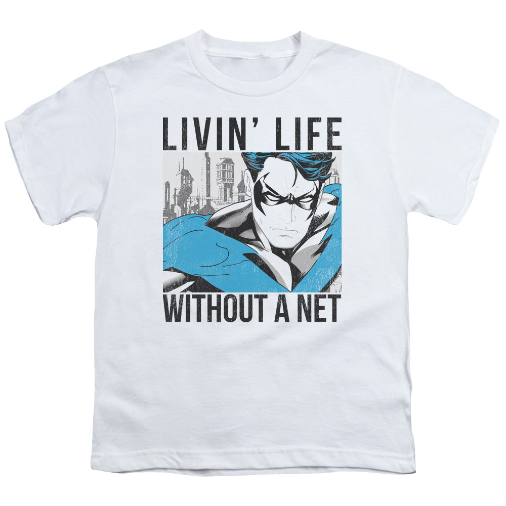 Batman Comics Without A Net Youth 18/1 100% Cotton Short-Sleeve T-Shirt