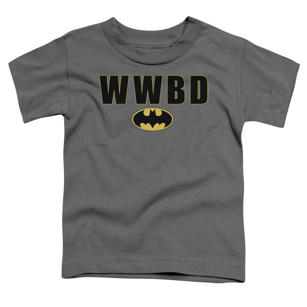 Batman Comics Wwbd Logo Toddler 18/1 Cotton Short-Sleeve T-Shirt