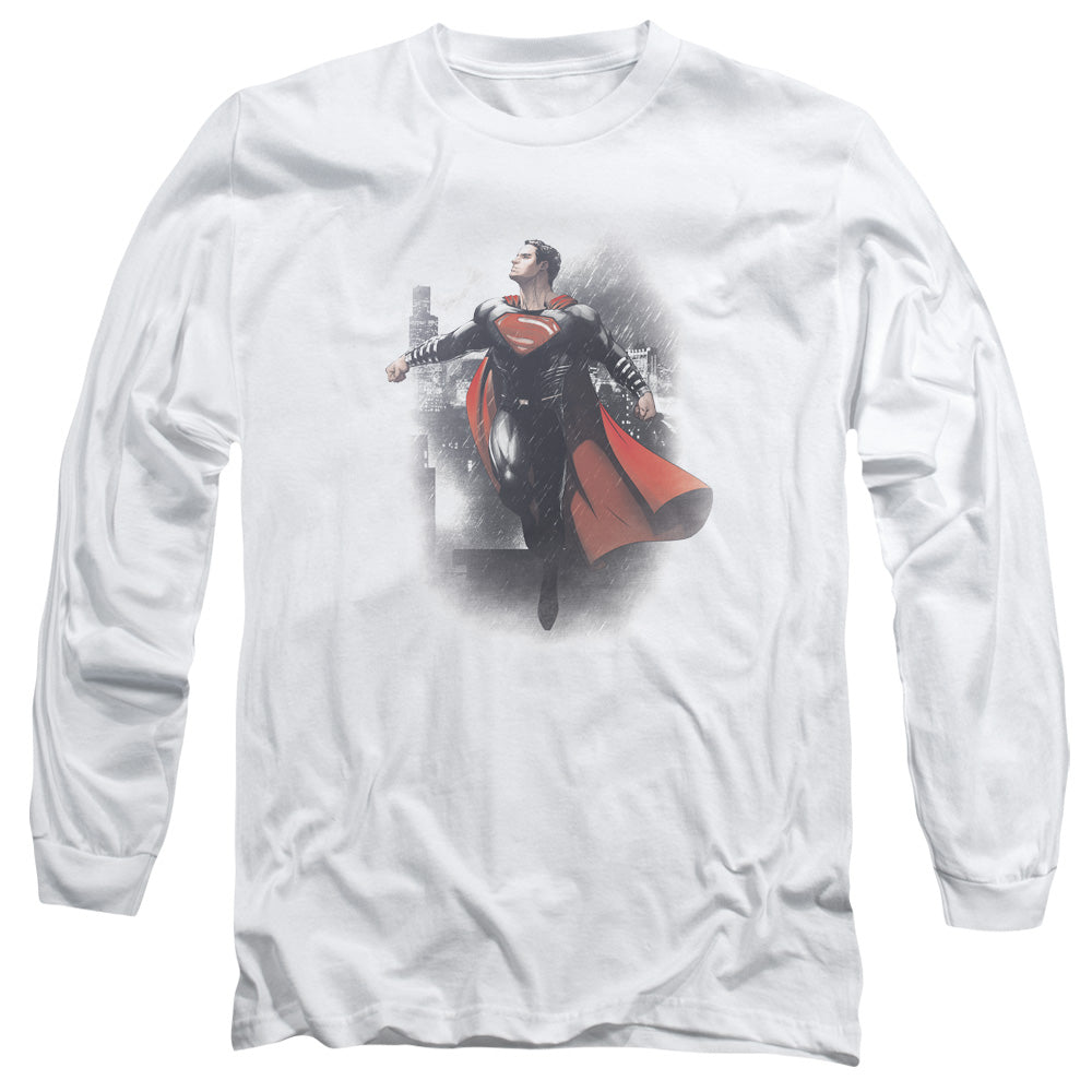 Batman v Superman A New Dawn Men's 18/1 Cotton Long-Sleeve T-Shirt