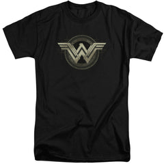 Batman v Superman Ancient Emblems Men's 18/1 Tall Cotton Short-Sleeve T-Shirt