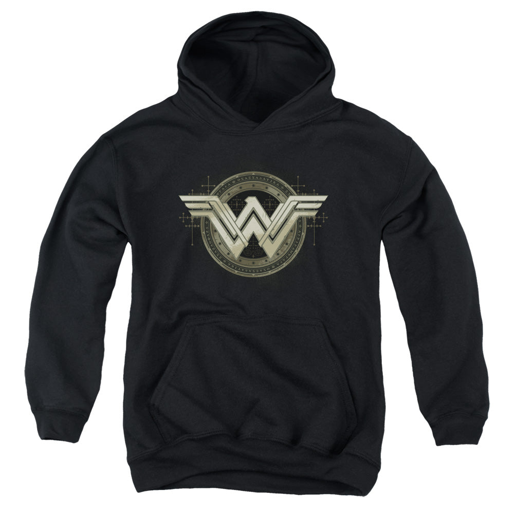 Batman v Superman Ancient Emblems Youth Cotton Poly Pull-Over Hoodie