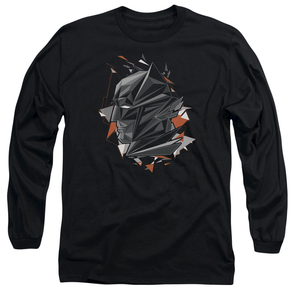 Batman v Superman Bat Head Tech Men's 18/1 Cotton Long-Sleeve T-Shirt
