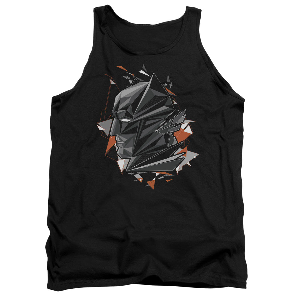 Batman v Superman Bat Head Tech Men's 18/1 Cotton Tank Top