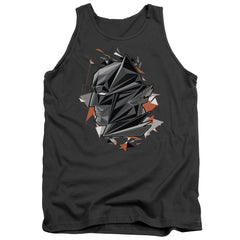 Batman v Superman Bat Head Tech Men's 18/1 Cotton Tank Top