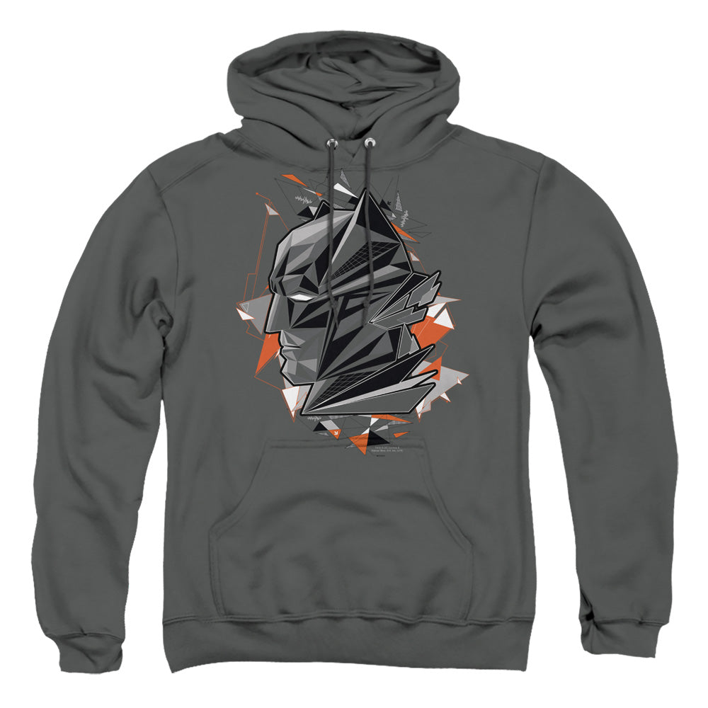 Batman v Superman Bat Head Tech Men's Pull-Over 75 25 Poly Hoodie