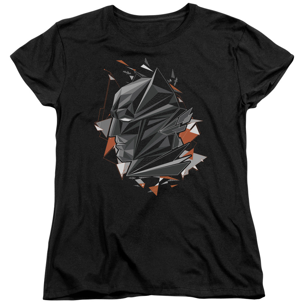 Batman v Superman Bat Head Tech Women's 18/1 Cotton Short-Sleeve T-Shirt