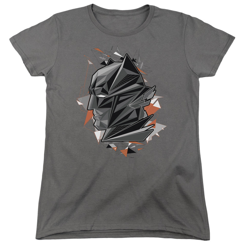 Batman v Superman Bat Head Tech Women's 18/1 Cotton Short-Sleeve T-Shirt