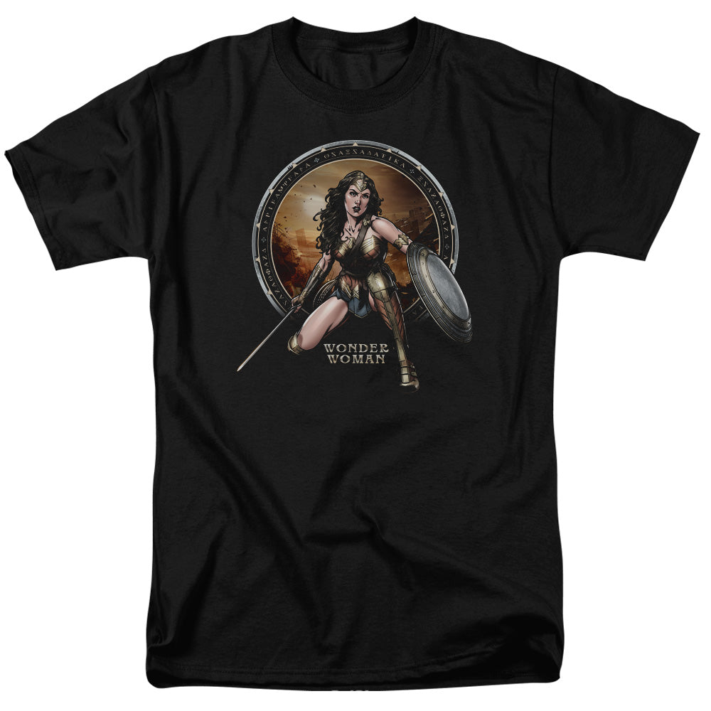 Batman v Superman Batlle Zone Men's 18/1 Cotton Short-Sleeve T-Shirt