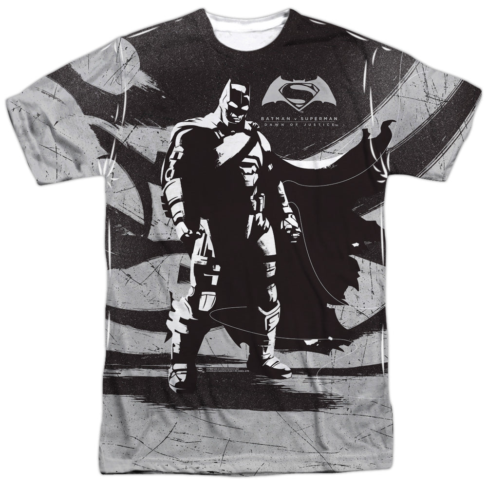 Batman v Superman Batman Contrast Men's Regular Fit Polyester Short-Sleeve T-Shirt