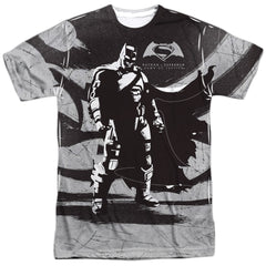 Batman v Superman Batman Contrast Men's Regular Fit Polyester Short-Sleeve T-Shirt