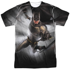 Batman v Superman Batman Light Men's Regular Fit Polyester Short-Sleeve T-Shirt