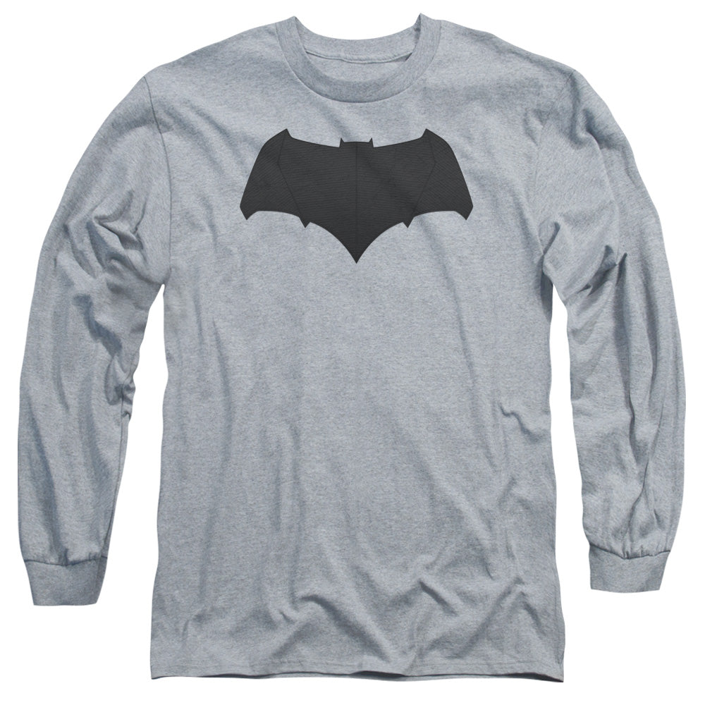 Batman v Superman Batman Logo Men's 18/1 Cotton Long-Sleeve T-Shirt