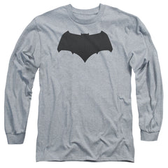 Batman v Superman Batman Logo Men's 18/1 Cotton Long-Sleeve T-Shirt