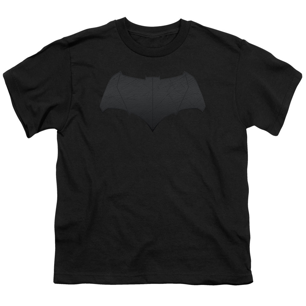 Batman v Superman Batman Logo Youth 18/1 100% Cotton Short-Sleeve T-Shirt