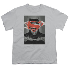 Batman v Superman Batman Poster Youth 18/1 100% Cotton Short-Sleeve T-Shirt