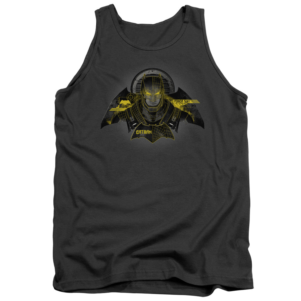 Batman v Superman Batman Tech Men's 18/1 Cotton Tank Top