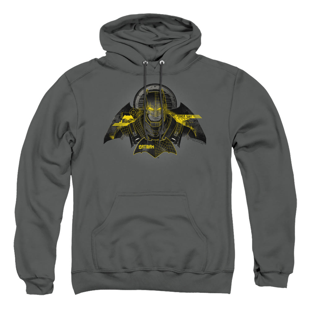 Batman v Superman Batman Tech Men's Pull-Over 75 25 Poly Hoodie