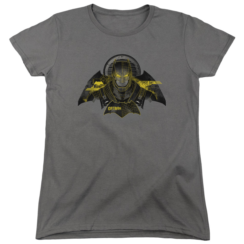 Batman v Superman Batman Tech Women's 18/1 Cotton Short-Sleeve T-Shirt