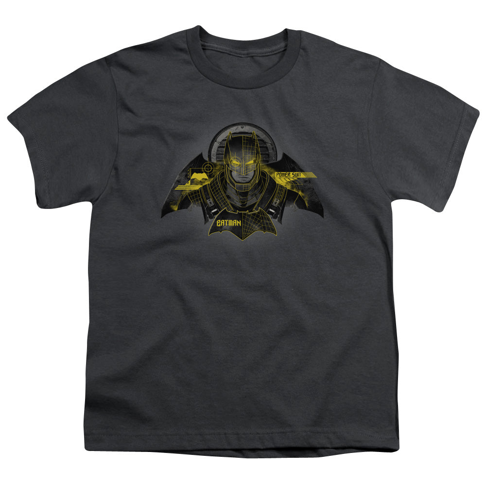 Batman v Superman Batman Tech Youth 18/1 100% Cotton Short-Sleeve T-Shirt