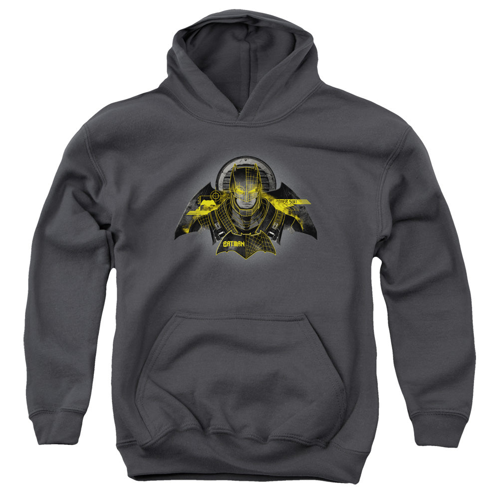 Batman v Superman Batman Tech Youth Cotton Poly Pull-Over Hoodie
