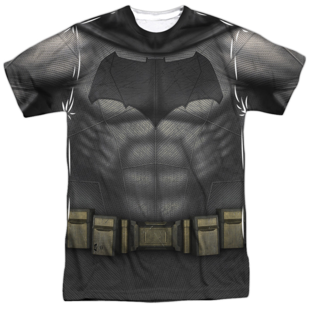 Batman v Superman Batman Uniform Men's Regular Fit Polyester Short-Sleeve T-Shirt